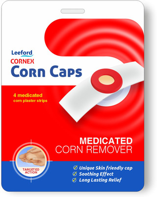 Leeford Cornex Corn Cap | Foot Corn Remover for Hard Skin & Calluses | Skin friendly(5 g)