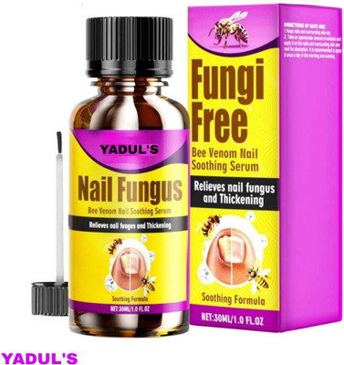 YADUL's Fungi Free Bee Venom Nail Serum With Deep Nourishment (Pack of 1)(30 ml)