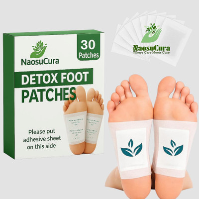 Naosucura Effective Detox Foot Solution To Soothe Sore Muscles And Reduce Swelling(180 g)