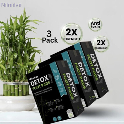 NILNIILVA Heal sutra detox foot pads clear buildup and boost sleep cycles(30 g)