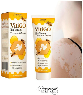 ACTIWOW Vitigo Bee Venom Cream for Night Repair(100 g)