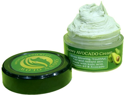 snowyglow Avocado Night Brightening Cream For Reduce Dark Spot,Pigmentation,Anti-Ageing For Men & Women(20 g)
