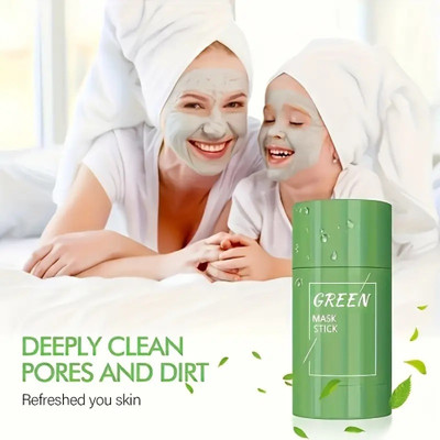 GABBU Green Tea Control Oil Deep Cleansing Stick Mask Deep Pore Cleansing & Hydration(40 g)