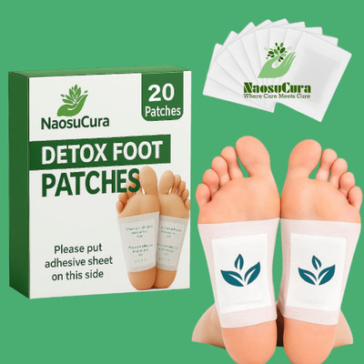 Naosucura Pain-Relief Herbal Foot Pads To Refresh The Body And Eliminate Toxic Build-Up(120 g)