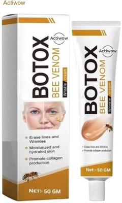 ACTIWOW Bee Venom Botox Cream: Transform Your Skin's Texture and Tone(50 g)