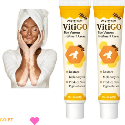 GOIEZ Herbal Vitiligo Cream For Soft And Nourished Skin – Pack Of 2(60 g)