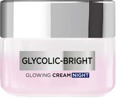 L'Oréal Paris Glycolic Bright Night Cream For Brightening Skin & Dark Spot Reduction(15 ml)