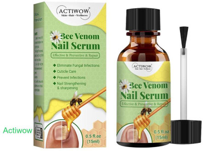 ACTIWOW Bee Venom Nail Serum Nourish & Gloss(20 ml)