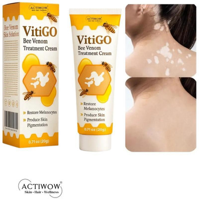 ACTIWOW Vitigo Bee Venom Cream for Morning Radiance(100 g)