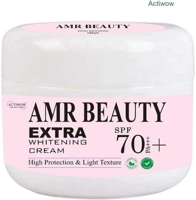 ACTIWOW AMR BEAUTY Extra Whitening Cream for Soft Glow and Smooth Texture(50 g)