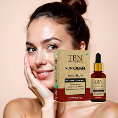 TBN Kumkumadi Face Serum for Even Glow and Skin Recovery(30 ml)