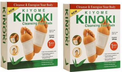 KIYOME KINOKI CLEANSING TOXINS REMOVER FOOT PATCHES (20)(200 g)