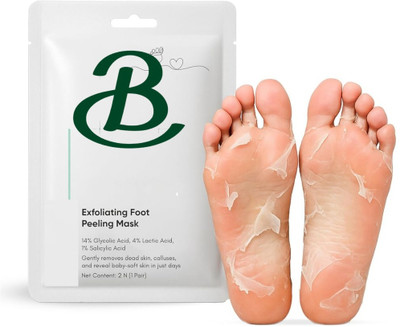 BIFRRUTANT Exfoliating Foot Peel Mask Repairs Damaged Feet for Smoothness(50 g)