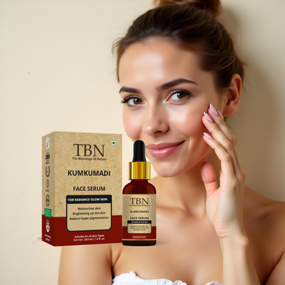 TBN Kumkumadi Face Serum for Soft Texture and Glow Look(30 ml)