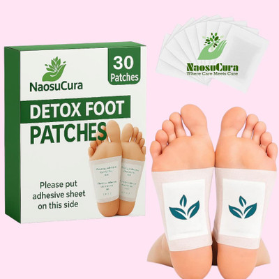 Naosucura Foot Detox Pad Therapy With Herbal Blend To Support Rest And Clean System(180 g)