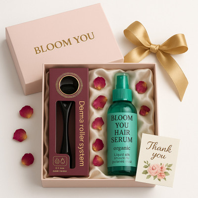 BLOOM YOU 2-in-1 Hair Smoothening & Growth Therapy Pack(100 ml)