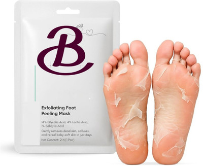 BIFRRUTANT Exfoliating Foot Peel Mask Natural Formula for Rough Heel Repair(50 g)