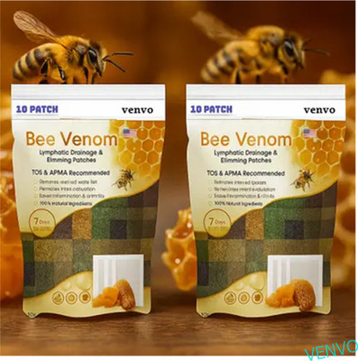 venvo Bee Venom Foot Patches Night Detox and Body Relief (20 patches)(200 g)