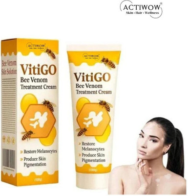 ACTIWOW Vitigo Bee Venom Cream for Long-Lasting Moisture Cream(100 g)