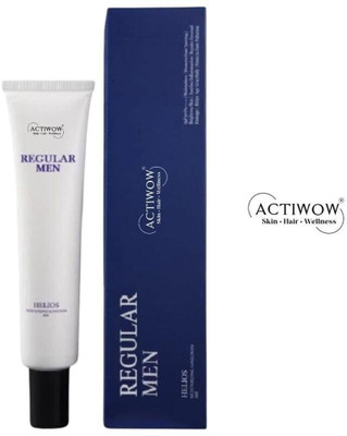 ACTIWOW Regular Men SPF 50+ Sunscreen with Luminous Mineral Pearl X01(50 g)