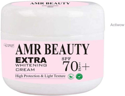 ACTIWOW AMR BEAUTY Extra Whitening Cream with Moisture Lock Whitening(50 g)