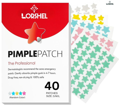 LORSHEL zit patches invisible stickers to reduce pimples swelling and acne scars(10 g)