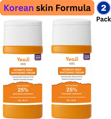 YeoJi V White Intimate Area Whitening Cream skin cream for private areas blackness Women, Skin Brightening for Inner Thighs, Bikini, private part whitening(120 g)
