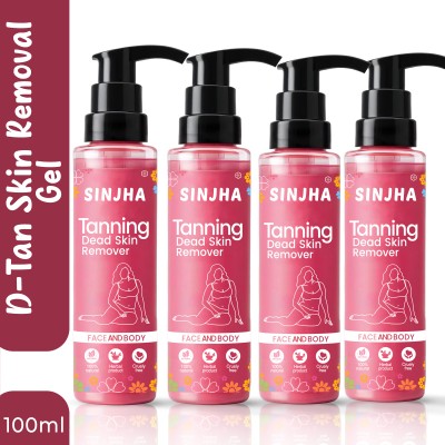 SINJHA All In One Tanning Dead SKin Remover For Clear Glowing Skin, Reduces Dullness(400 ml)