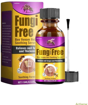 ACTIWOW Fungi Free Bee Venom Nail Serum Root Rebuild for Weak Nails(30 ml)