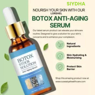 SIYDHA Botox Facial Vitamin C Serum For Face, Anti Aging Reduce Fine Lines And Wrinkles(30 ml)