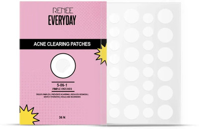 Renee Everyday Acne Clearing Patches, Treat Acne, Reduce Pores, Calm & Soothe Skin 36N(36 g)