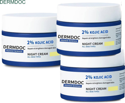 DermDoc Kojic Acid Cream – Glow Skin Set of 3(150 g)
