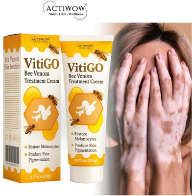 ACTIWOW Vitigo Bee Venom Cream for Fine Line Smoothing(100 g)