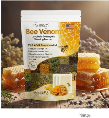 ACTIWOW Bee Venom Foot Patches Lighten Toxin Load One Step at a Time SKT(100 g)