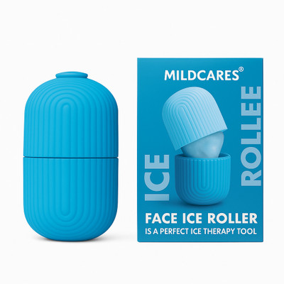 Mildcares Ice Roller for Face, Eyes & Body | Glow Skin, Puffiness, Acne & Pore Care Pack-1(1 g)