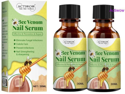 ACTIWOW Bee Venom Nail Serum Root Vital for Cuticle Support A001(20 ml)