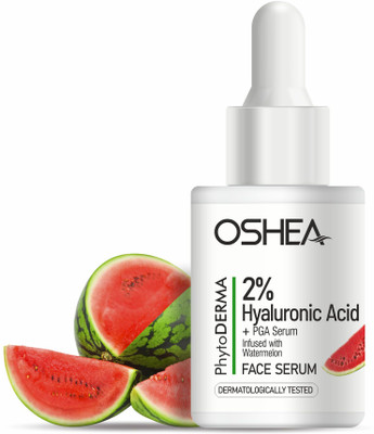 OSHEA PhytoDERMA 2% Hyaluronic Acid + PGA Serum Infused with Watermelon Face Serum(30 ml)