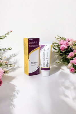 glyco-6 Dermatologist-Approved Glycolic Acid Cream (30g) - Single Pack(30 g)