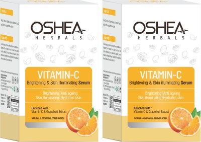 OSHEA Vitamin C Brightening & Skin Illuminating Serum | 30 ml (pack of 2)(30 ml)