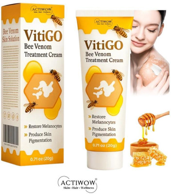 ACTIWOW Vitigo Bee Venom Cream for Balanced Complexion(100 g)