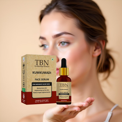 TBN Kumkumadi Face Serum for Brighter Tone and Skin Softness(30 ml)