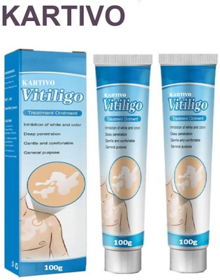 KARTIVO Vitiligo Natural Blend Cream Pack of 2(200 g)