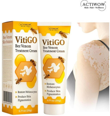 ACTIWOW Vitigo Bee Venom Cream for Pore Refining A01(100 g)