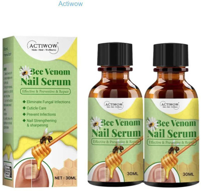 ACTIWOW Bee Venom Nail Serum Bee Touch Formula for Daily Use A001(20 ml)