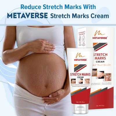METAVERSE Stretch mark prevention cream hydrates deeply Under Arm Body Fat Mark(50 g)