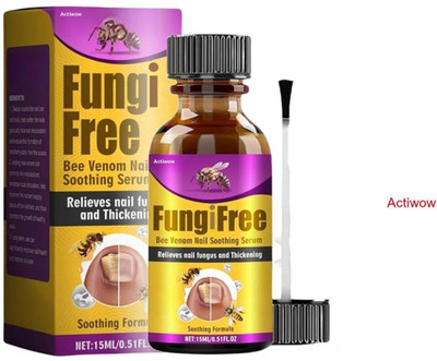 ACTIWOW Fungi Free Bee Venom Nail Serum Touch Heal for Fragile Ends(30 ml)