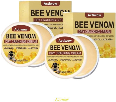 ACTIWOW Bee Venom Cracking Cream Radiant Glow Moisturizer(50 g)