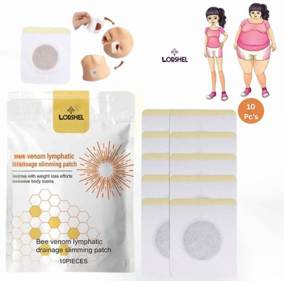 LORSHEL Bee Venom Slimming Patches Gently Clean Feet and Boost Fat Loss(100 g)
