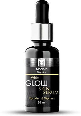 MODERN ORGANICS White Glow Skin Serum with Vitamin C – Brightening & Hydrating Face Serum for Men & Women | Niacinamide, Turmeric & Natural Extracts | 30ml(30 ml)