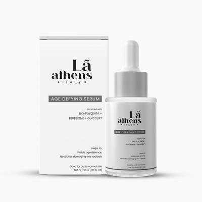 La Athens Age Defying Serum with Bebebiome & Glycolift, Anti-Aging(30 ml)